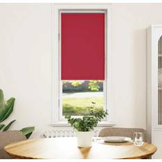 Gardiner & Tillbehör vidaXL Rullgardin Mörkläggningsröd 55x150 cm Tyg Bredd 50,7 cm