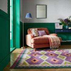 Sophie Robinson Candy Kilim Wool Rug Multicolor