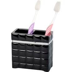 Nu Steel Giraffe Black Toothbrush Holder