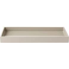 Lux Lacquered Decorative 38x19x3.5 cm Latte