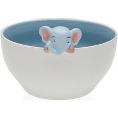 tile Elephant Porcelain Bowl 15.8 x 9.5 x 14 cm