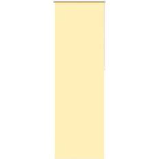 Solid Colours Roller Blinds vidaXL Roller Blind Blackout Yellow 65x230 cm Fabric Width 60.7 cm Polyester