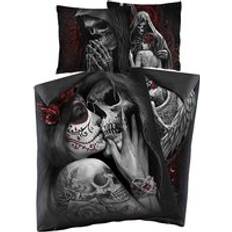 Gothic Sängkläder Dead Kiss Flerfärgad