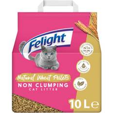 Natural Wheat Pellets Non Clumping Cat Litter 10L
