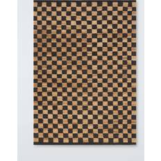 John Lewis Carpets & Rugs John Lewis Checkerboard Pure Jute Rug Cocoa