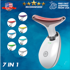 White Gua Sha & Facial Massage Rollers GP Neck Face Massager 7 Color Facial Massage Skin Care 0.6 Pounds