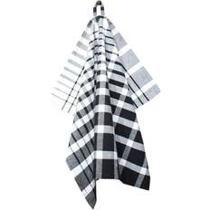 Magasin Tea Towels 50x70 cm Enzo Check Black NO_SIZE Vaser