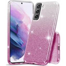 Samsung Galaxy S24 FE Mobilskal OEM Galaxy S24 FE Mobilskal Shining Transparent Rosa