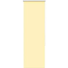 vidaXL Rullgardin Mörkläggningsgul 50x130 cm Tyg 45.7 cm
