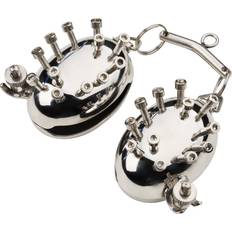 Master Series Scrotum Egg Shells Med Spikar Silver