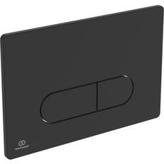 Ideal Standard Flush Buttons Ideal Standard Oleas M1 Mechanical Dual Flush Plate Black