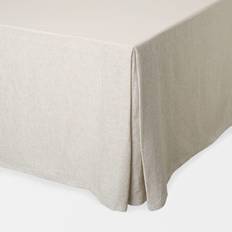 Beige - OEKO-TEX Sängkappor Åhléns Home i Linnemix 180x200x45 cm Beige Sängkappa Beige (200x180cm)