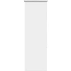 Gardiner & Tillbehör vidaXL Rullgardin Mörkläggning Vit 60x130 cm Tyg Bredd 55,7 cm