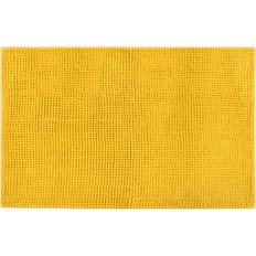 Mayfair Ochre Shaggy Noodle Bath Mat 50 x 80 cm Yellow