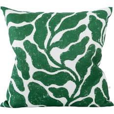 Fine Little Day Leaves 48x48 cm Green Cushion Cover Green