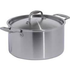 Stockpots Made In Cookware Made In Stainless Steel Stock Pot 11 in 8 qt Silver