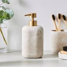 Gold Soap Dispensers Dunelm Marble Resin Soap Dispenser Cream