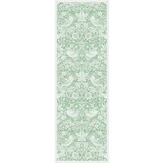 Ekologiska - Linne Hemtextil Ekelund Strawberry Thief Bordslöpare 50x150 cm Grön Bordsduk Grön