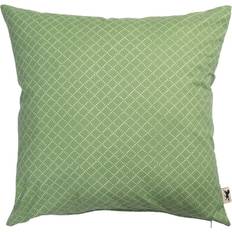 Almedahls Prickruta 47x47 cm Green Cushion Cover Green