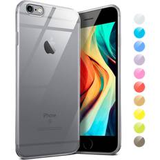 Moex Hülle für Apple iPhone 6s Silikon Case Cover Transparent Klar