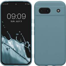 Google Pixel 8A Mobile Phone Covers Kwmobile Handyhülle Kompatibel Mit Google Pixel 8A Silikon Arctic Night