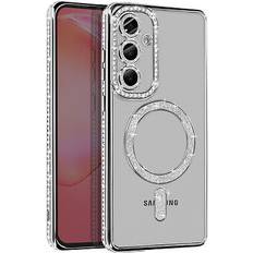 Mobiltilbehør Avizar Glamor Guard Case Galaxy S24 FE Smartphone Hülle Grau