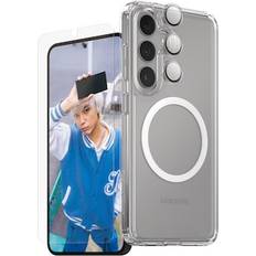 Samsung Galaxy S25+ Mobilskal PanzerGlass CARE Flagship 3-in-1 Bundle Samsung Galaxy S25 Plus