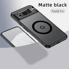 Google Pixel 8 Pro Mobile Phone Cases Kodak Google Pixel 8 Pro 7 7a Magsafe Case Magnetic Wireless Charging Translucent Frosted Shockproof Acrylic Bumper Cover