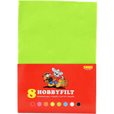 Sense Pyssel Sense Hobbyfilt A4 8 Färger Skapa & Pyssla Unisex ONESIZE