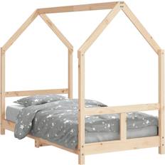 Sängram för Barnsäng 80x160 cm Massiv Furu