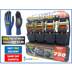 Cobra Heavy Duty Ratchet Tie Down Straps 4.5m x 25mm