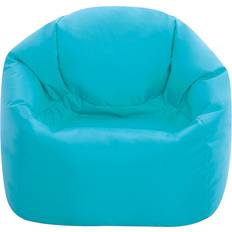 Bean Bag Bazaar Medium Hi Rest Indoor and Outdoor Kids Chair Blue