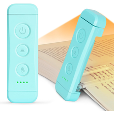 Glocusent Reading Light Book Light Clip On 3 Colours Table Lamp
