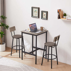 17 Stories Zachery Set with 2 Bar Stools Bar Table