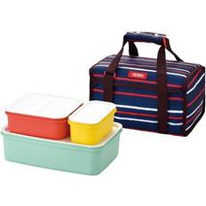 Thermos Kitchen Storage Thermos Bento Box Family Fresh Lunch Box Navy NVY 3.9L Food Container