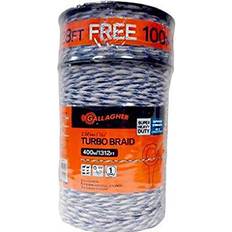 Gallagher Enclosures Gallagher Electric Fence Turbo Braid Bonus Pack -1312 Ft Plus Free 328 Foot Roll 9