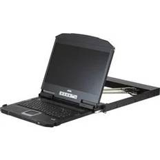 Aten CL3800NW DE Kurze Dual-Rail 18.5 Inch LCD Konsole