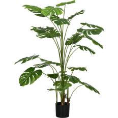Homcom Konstväxt Monstera Deliciosa 1,8 m Konstgjord växt