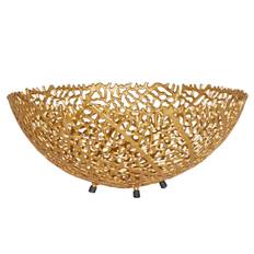 Schalen Riess Ambiente Abstract Filigran 45 cm Silber Handarbeit Schale