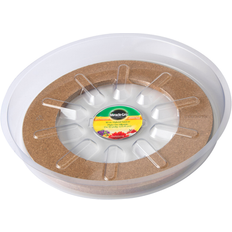 Planters Accessories Miracle Gro 10.5-in Clear Plastic Plant Saucer