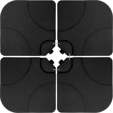 Bayfeve Cantilever Offset Square Umbrella Base Black