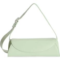 Väskor Jil Sander Handbag Classic Black Leather - Green
