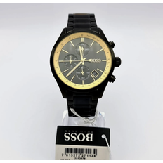 HUGO BOSS Grand Prix Black 44mm Stainless Steel Men's Watch