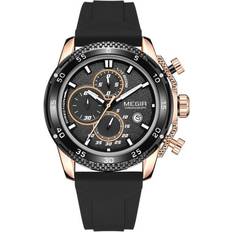 Megir Men's Sports Analogue Chronograph Luminous Quartz Watches 2211