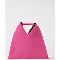 MM6 Maison Margiela Triangel Silhuett Handväska Dam - Japansk Fuchsia