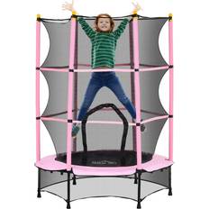 Kids Trampoline With Safety Enclosure 4.6Ft