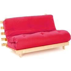 Pink Mattresses Comfy Living 4Ft Small Double Futon Mattress And Base Set In Pink