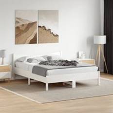 Beds & Mattresses Berkfield Home Bed Frame without Mattress 160x200 cm Solid Wood Pine