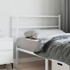 Beds & Mattresses Berkfield Home Metal White 100 cm Headboard