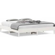 Beds & Mattresses Berkfield Home Bed Frame without Mattress 180x200 cm Super King Solid Wood Pine